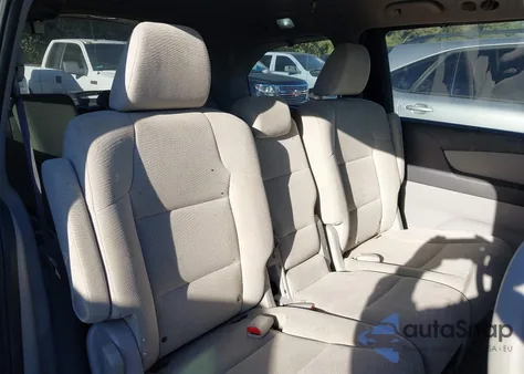 2013 Honda Odyssey Ex z USA, uszkodzony, nr VIN 5FNRL5H45DB014602